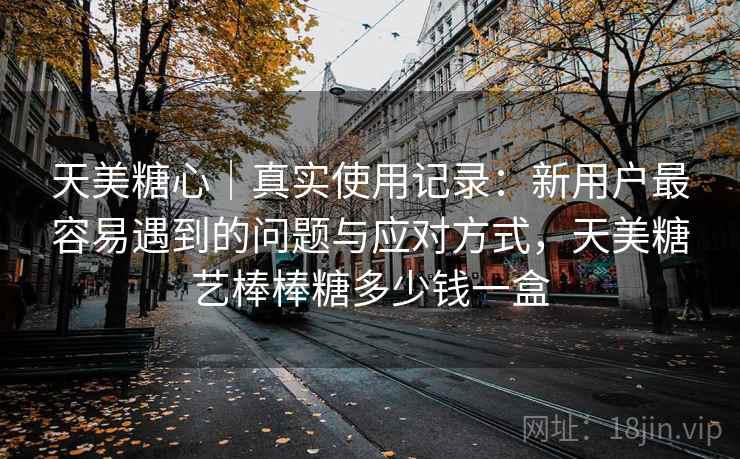 天美糖心｜真实使用记录：新用户最容易遇到的问题与应对方式，天美糖艺棒棒糖多少钱一盒