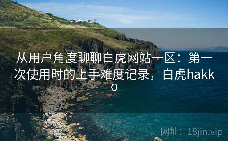 从用户角度聊聊白虎网站一区：第一次使用时的上手难度记录，白虎hakko