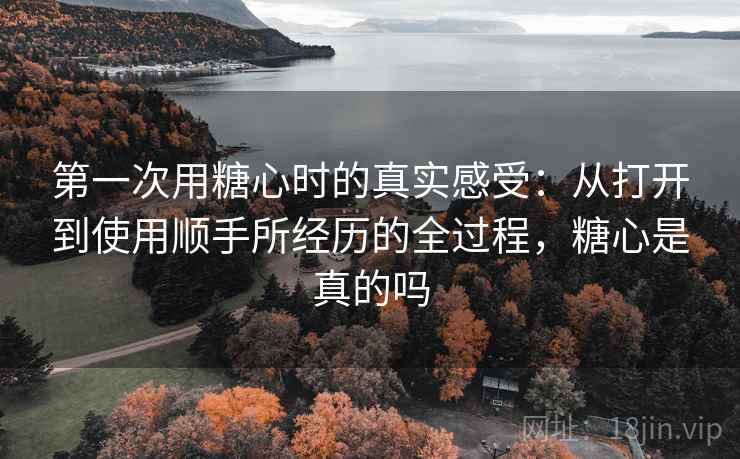 第一次用糖心时的真实感受：从打开到使用顺手所经历的全过程，糖心是真的吗