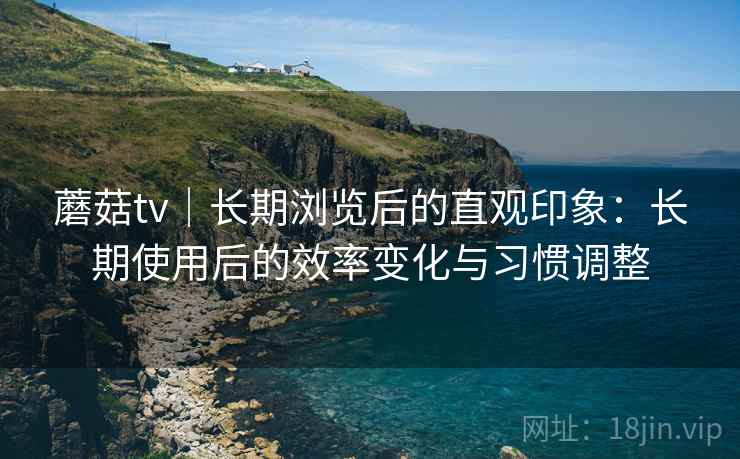 蘑菇tv|长期浏览后的直观印象:长期使用后的效率变化与习惯调整