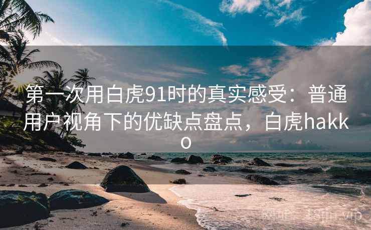 第一次用白虎91时的真实感受：普通用户视角下的优缺点盘点，白虎hakko